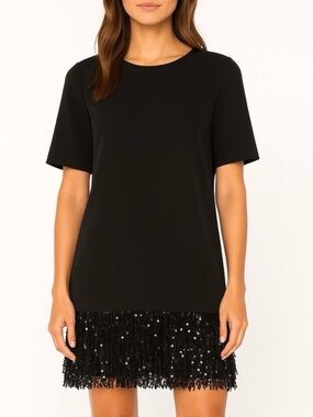 Kate Spade Sequin Fringe Mini Dress